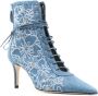 Arteana Torino 75 mm denim laarzen Blauw - Thumbnail 2