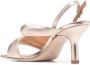 Ash Gewatteerde slingback sandalen Geel - Thumbnail 3