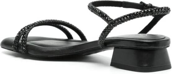 Ash Icaro sandalen verfraaid met kristallen Zwart
