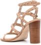 Ash Kabuki Bis 100mm leather sandals Beige - Thumbnail 3