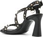 Ash Lennox 95mm leather sandals Zwart - Thumbnail 3