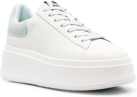 Ash Sneakers met plateauzool Wit