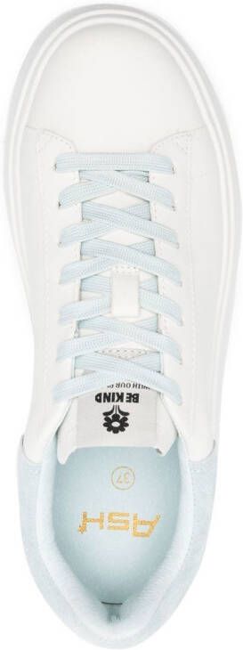 Ash Sneakers met plateauzool Wit