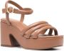 Ash Ony leren sandalen Bruin - Thumbnail 2