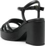 Ash Onyx 95mm leather sandals Zwart - Thumbnail 3
