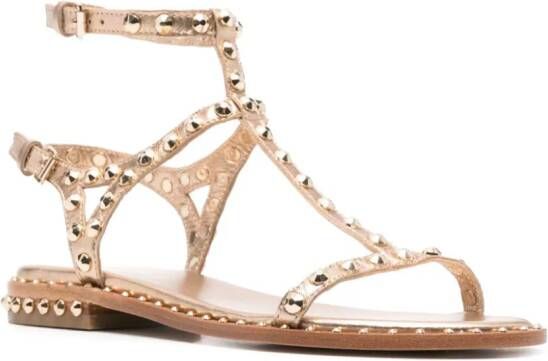 Ash Panic sandalen verfraaid met studs Goud