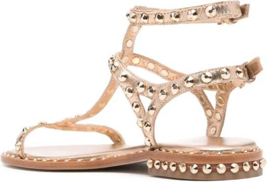 Ash Panic sandalen verfraaid met studs Goud