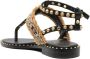 Ash Patchoeli sandalen met studs Zwart - Thumbnail 3