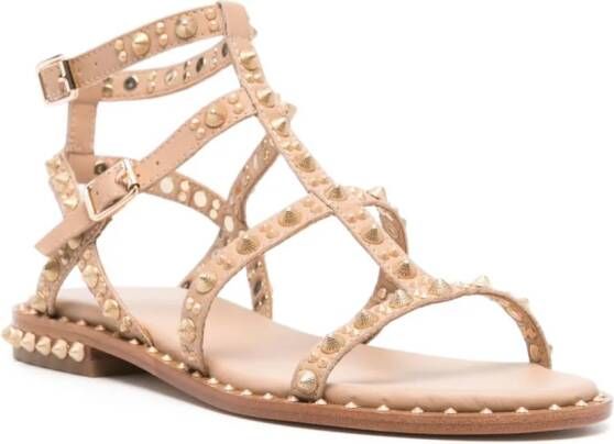 Ash Pepsy sandalen verfraaid met studs Beige