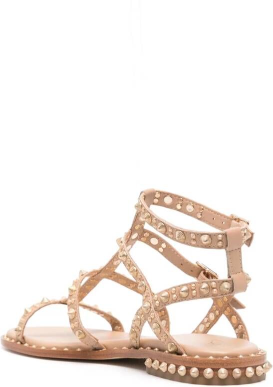 Ash Pepsy sandalen verfraaid met studs Beige