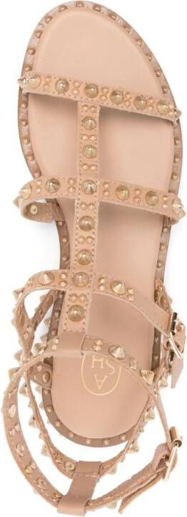 Ash Pepsy sandalen verfraaid met studs Beige