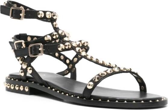 Ash Play stud-embellished sandals Zwart