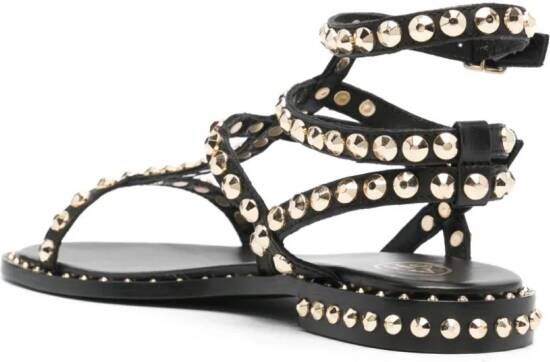 Ash Play stud-embellished sandals Zwart