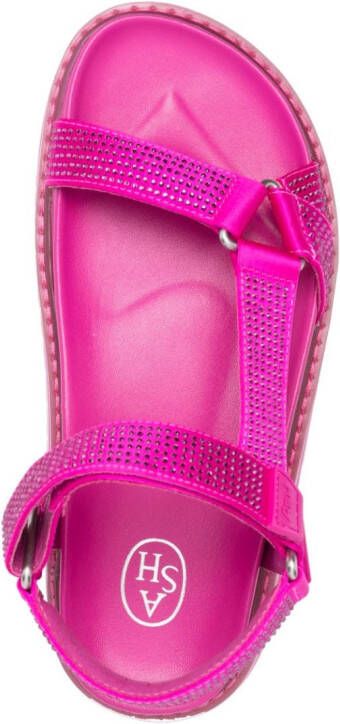 Ash Sandalen met plateauzool Roze