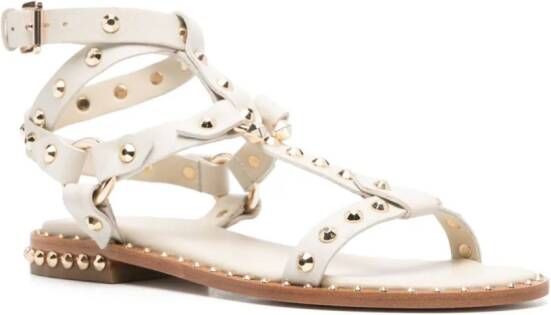 Ash Sandalen verfraaid met studs Beige