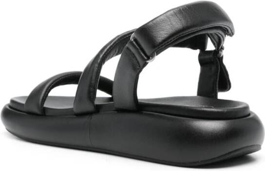 Ash Vanessa 50mm leather sandals Zwart