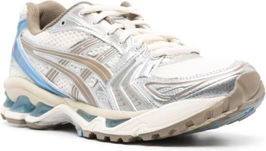 ASICS Gel-Kayano 14 sneakers met mesh Wit