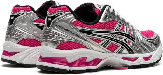 ASICS "Gel-Kayano 14 Pink Glo sneakers" Zilver
