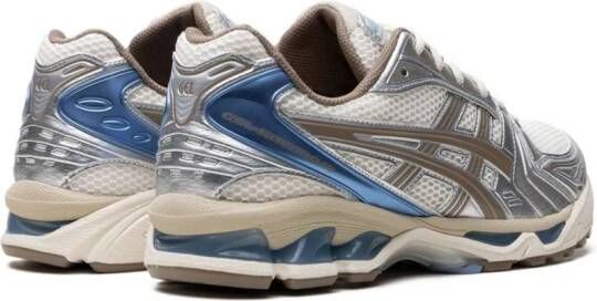 ASICS Gel-Kayano 14 sneakers met mesh Beige