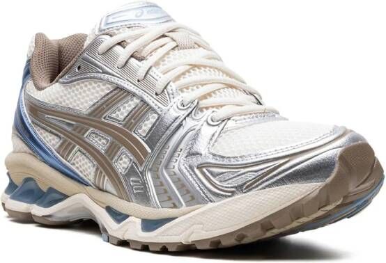 ASICS Gel-Kayano 14 sneakers met mesh Beige