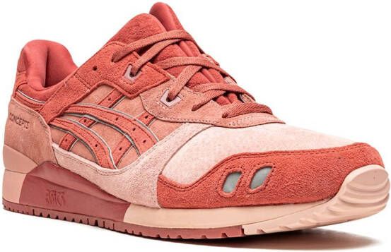 ASICS Gel-Lyte III low-top sneakers Rood