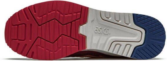 ASICS Gel Lyte III low-top sneakers Rood