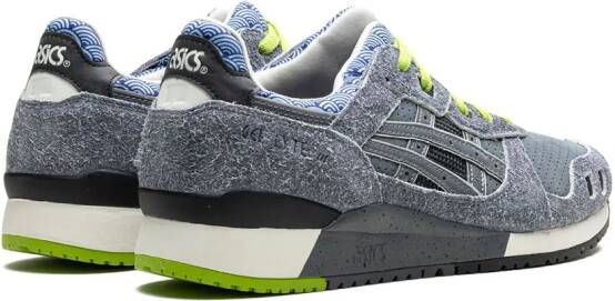 ASICS GEL-LYTE™ III "Nice Kicks Castlerock Castelrock Navy Lime" sneakers Blauw