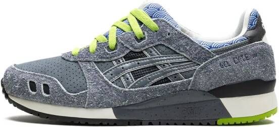 ASICS GEL-LYTE™ III "Nice Kicks Castlerock Castelrock Navy Lime" sneakers Blauw