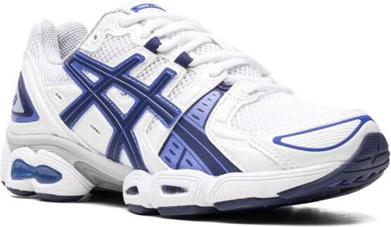 ASICS "Gel-Nimbus 9 White Indigo Blue sneakers" Wit