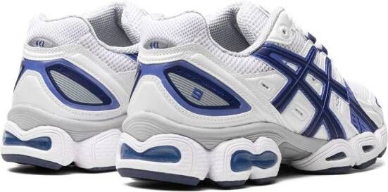 ASICS "Gel-Nimbus 9 White Indigo Blue sneakers" Wit
