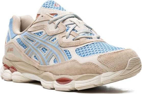 ASICS GEL-NYC "Harbour Blue Wood Crepe" sneakers Blauw