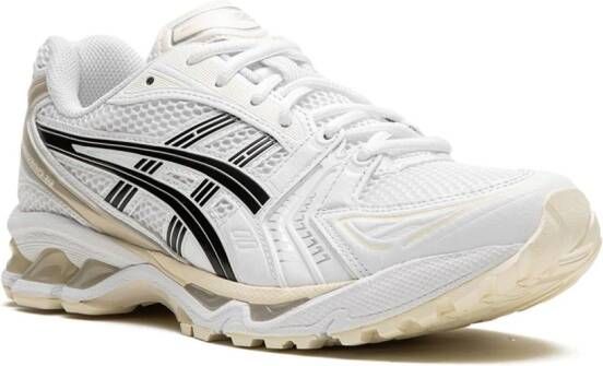 ASICS "x Aritzia Gel-Kayano 14 White Black sneakers" Wit