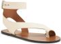 ATP Atelier Aquara single-toe strap sandals Wit - Thumbnail 2