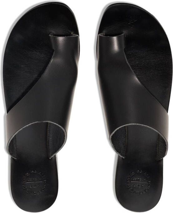 ATP Atelier Rosa cutout sandals Zwart
