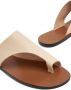 ATP Atelier Rosa single-toe strap flip-flops Beige - Thumbnail 4