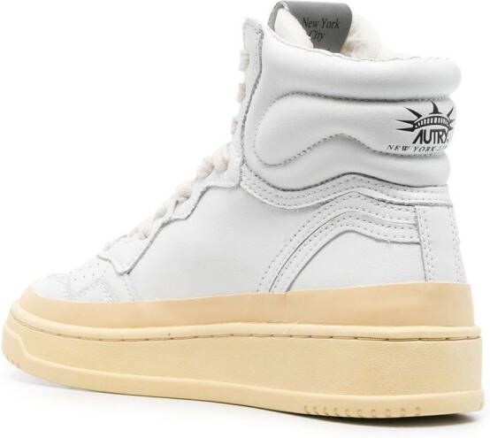 Autry Dallas high-top sneakers Wit