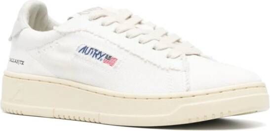 Autry Dallas sneakers met logopatch Wit