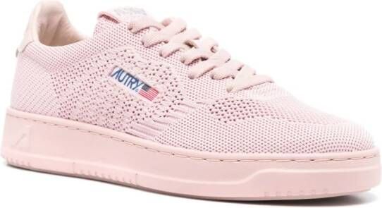 Autry Easeknit open-knit sneakers Roze