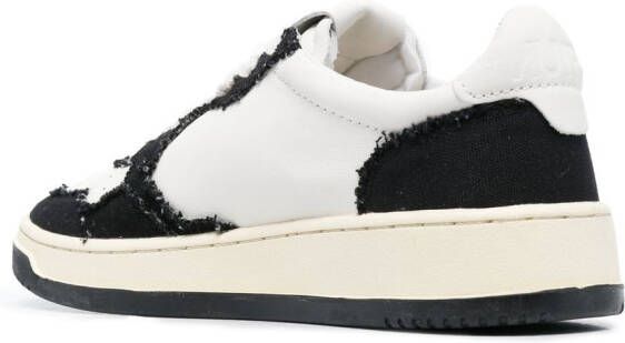 Autry Sneakers met gerafelde vlakken Wit