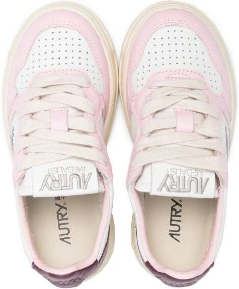 Autry Kids Kulk low-top sneakers Roze