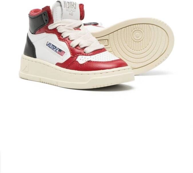 Autry Kids Medalist Mid sneakers Wit