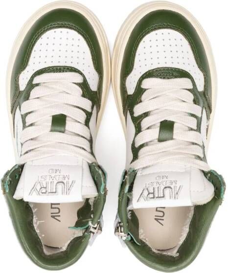 Autry Kids Sneakers met vlakken Groen