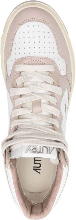 Autry High-top sneakers met logopatch Wit