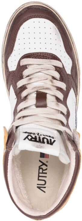 Autry Medalist high-top sneakers Wit