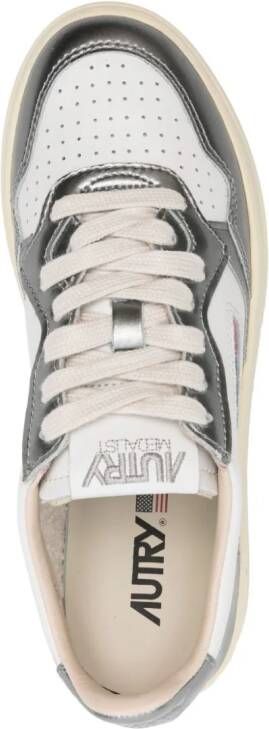 Autry Medalist leren sneakers Grijs