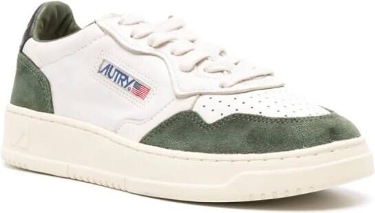 Autry Medalist leren sneakers Wit