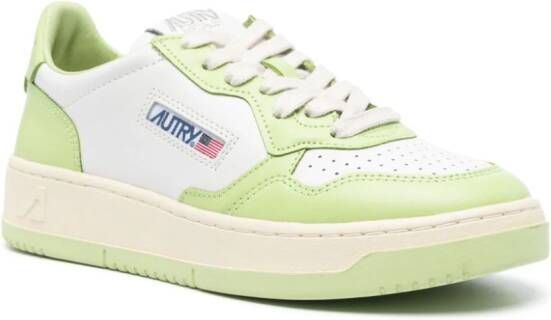 Autry Medalist leren sneakers Wit