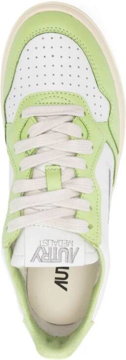 Autry Medalist leren sneakers Wit