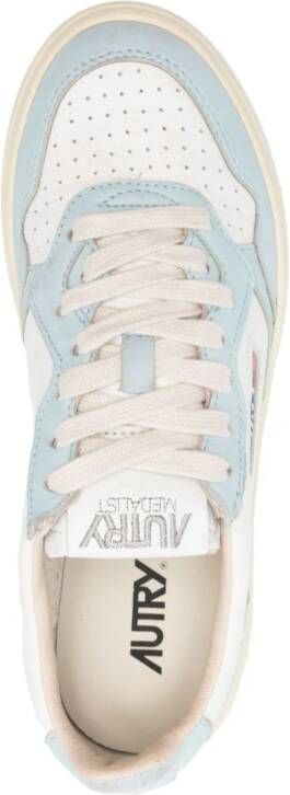 Autry Medalist leren sneakers Wit