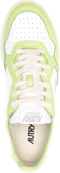 Autry Medalist leren sneakers Wit